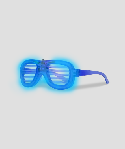 Lunettes lumineuses à LED - bleu.png