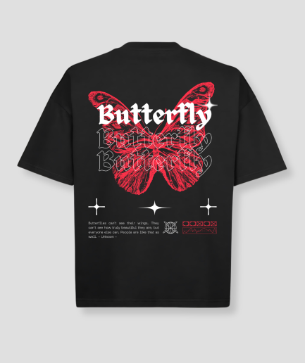Chemise oversize rouge à motif papillon.png