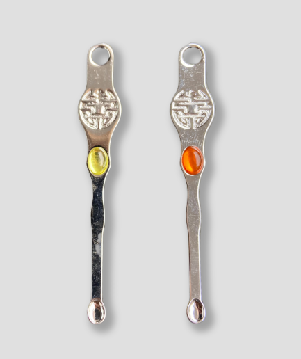 Cuillère à tabac en argent - Cuillère en argent - Article de tabac à priser.png