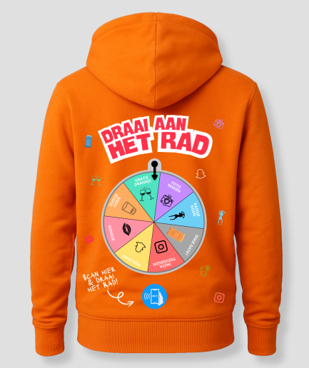 sweat à capuche « Tourne la roue ».png
