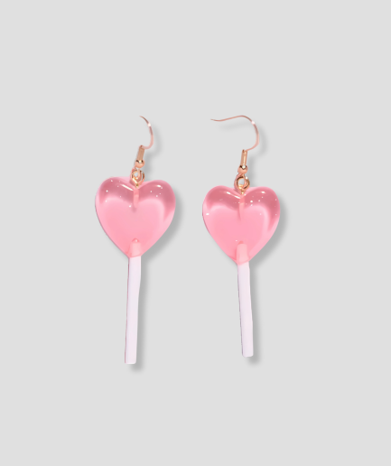boucle d'oreille en forme de sucette en forme de cœur.png