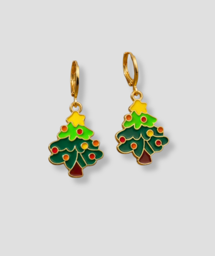 boucle d'oreille sapin de Noël.png