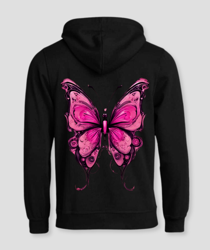 sweat-à-capuche-papillon-rose.png