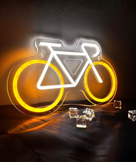 lampe de vélo néon