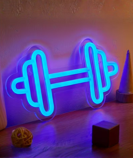 Panneau lumineux « gym »