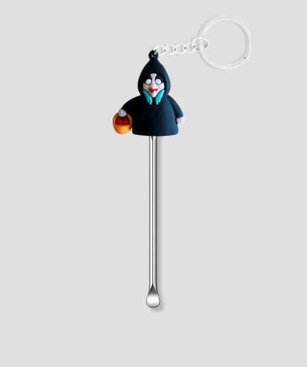cuillère à tabac « sorcière d'Halloween »