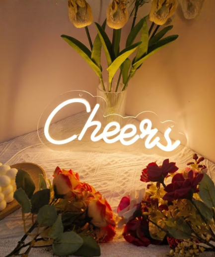 lampe néon « Cheers »