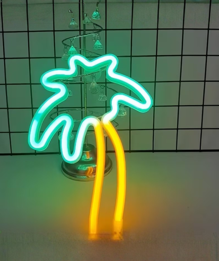 palmier lumineux