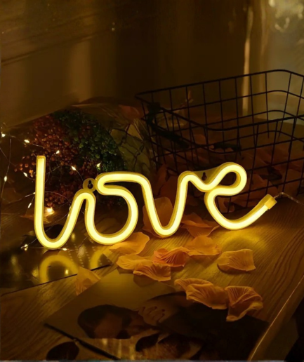 lampe néon « love »