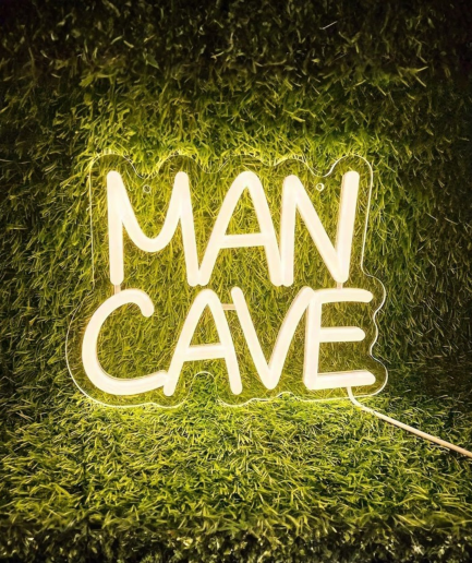 Lampe néon pour « man cave »