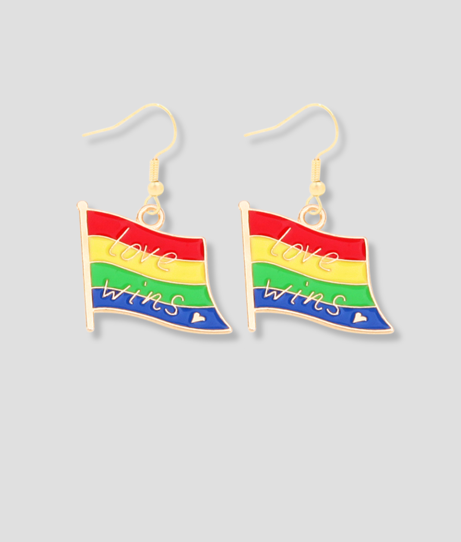 pride vlag oorbellen