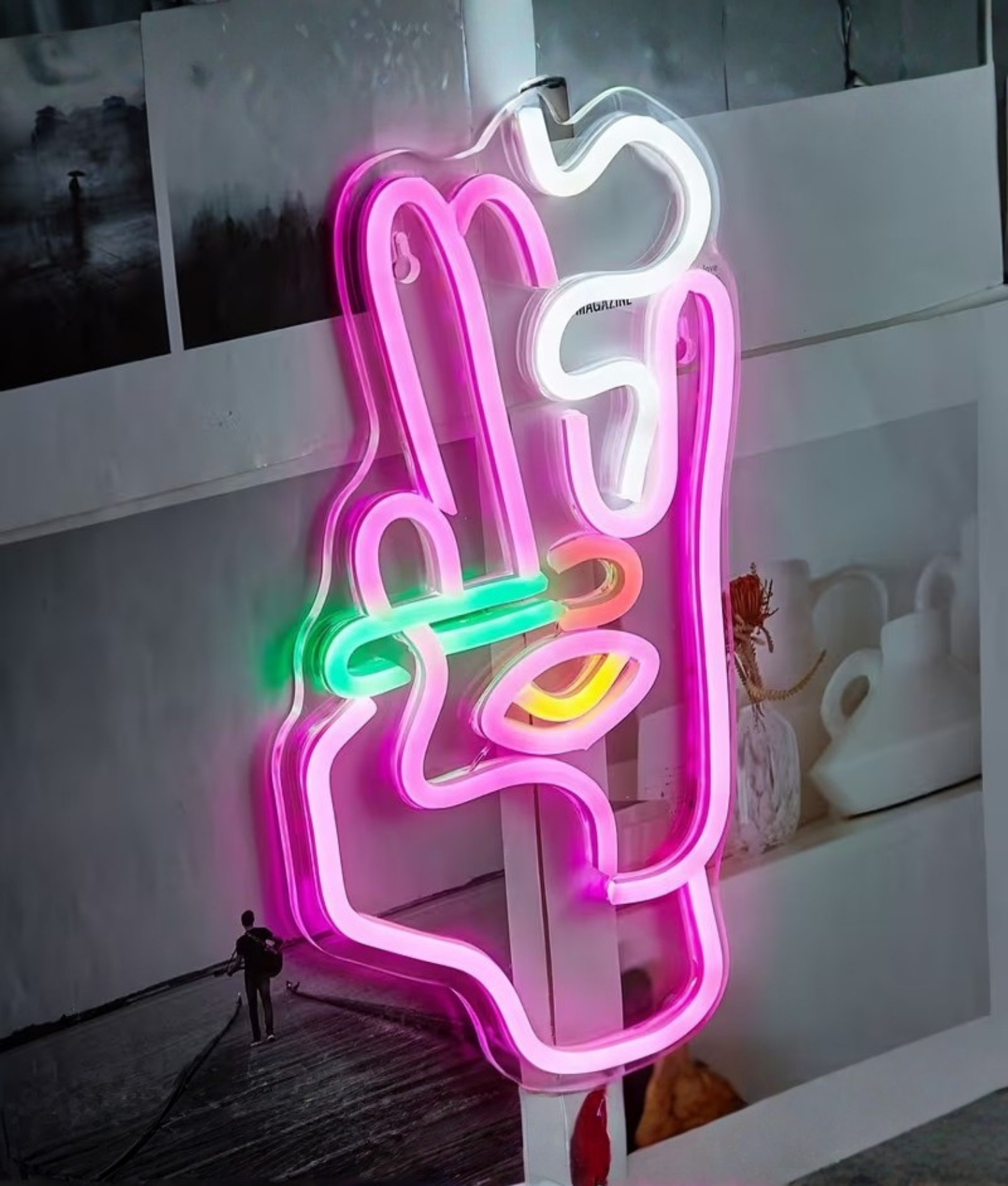 roze neon
