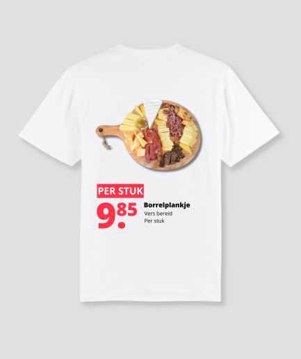 T-shirt « planche apéro »