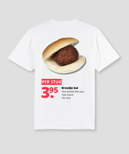 sandwich à la boulette, t-shirt