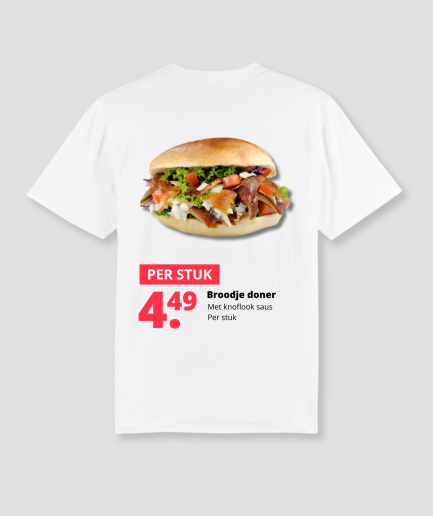 sandwich doner t-shirt