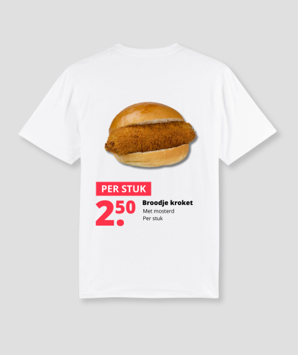 sandwich à la croquette t-shirt