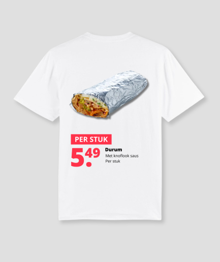 T-shirt Durum Wrap