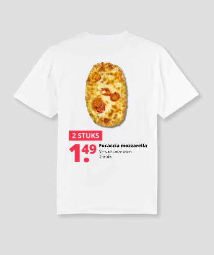 T-shirt « Focaccia »