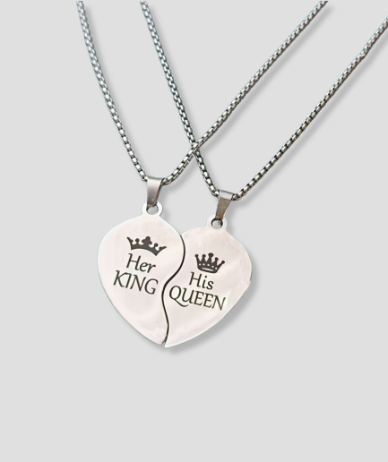 Collier « Queen » pour elle et lui