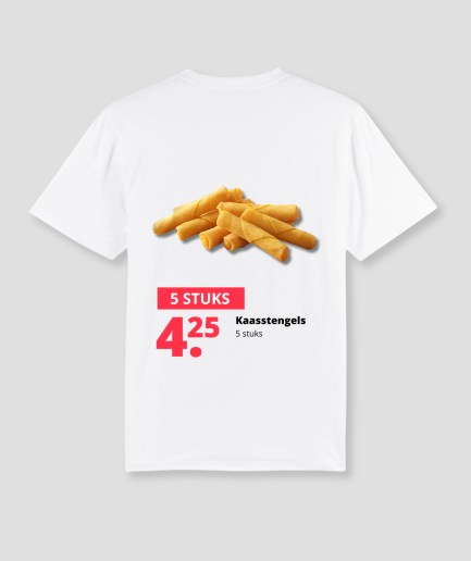 T-shirt « Bâtonnets au fromage »