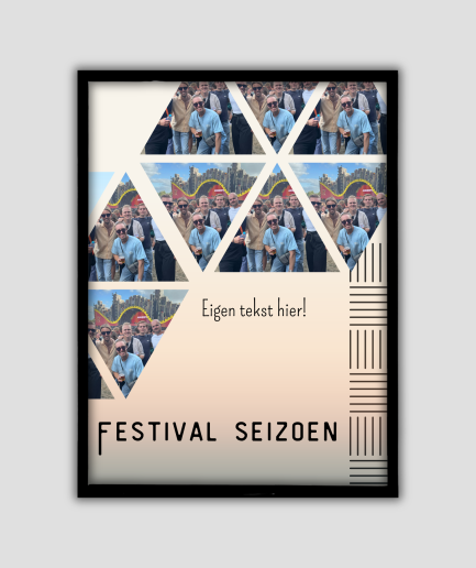 affiche avec votre propre photo