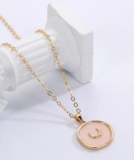 collier Ibiza rose