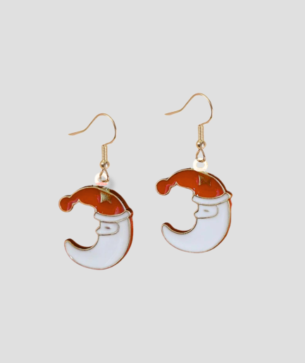 Boucles d'oreilles « ambiance Noël »