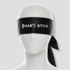 Eigen naam op blinddoek