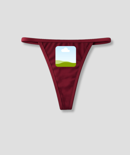 image d'un string rouge