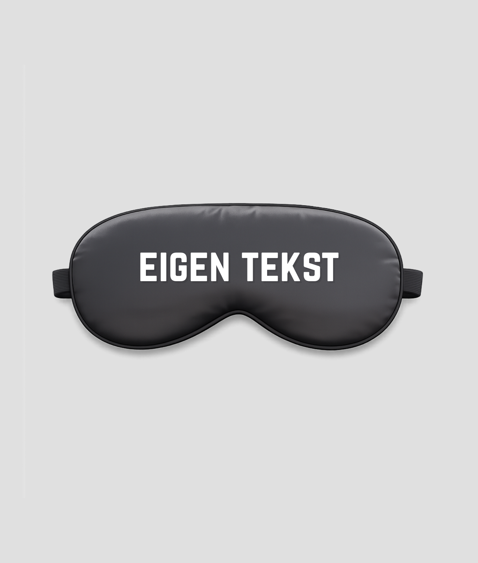 eigen tekst slaapmasker