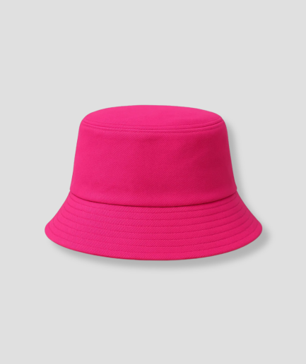 Chapeau bob rose foncé