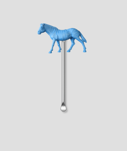 Petit cheval bleu