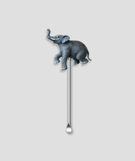 Éléphant en colère