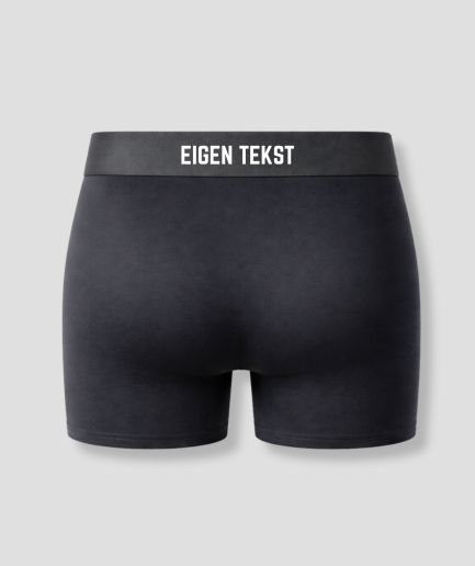Texte personnalisé au dos des sous-vêtements