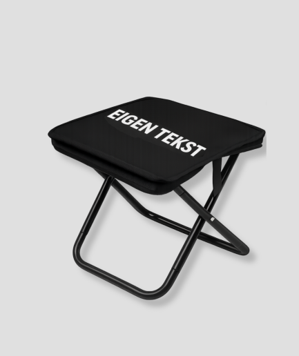 Chaise de festival avec texte personnalisé