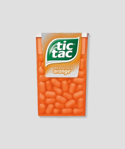 TicTac à l'orange