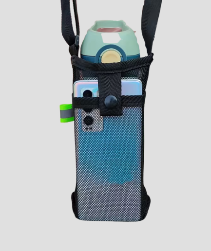 Support pour téléphone et bouteille