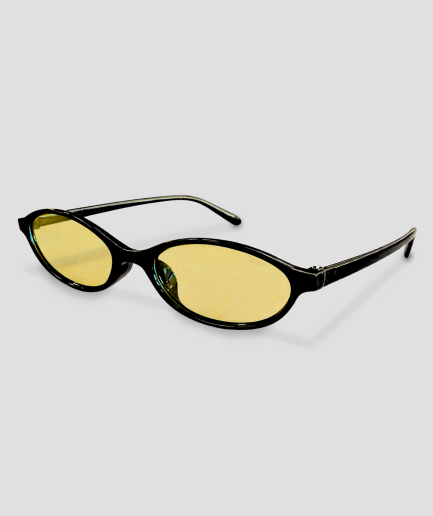 Lunettes pour filles à verres jaunes