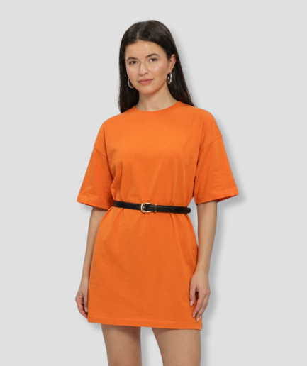 Robe t-shirt à bretelles