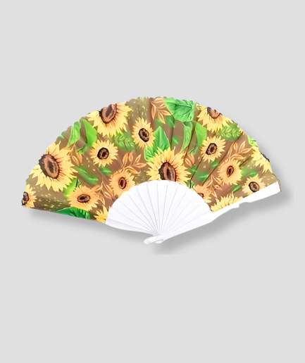 éventails de fleurs