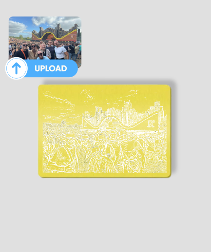 Carte avec photo personnelle