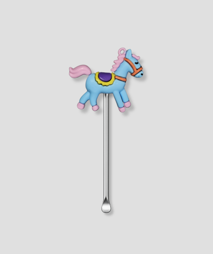 petite pelle licorne bleue