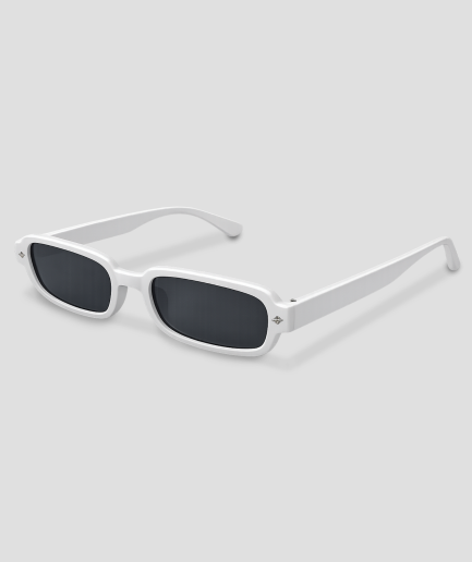 lunettes à verres noirs style rave