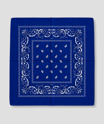 Bandana bleu