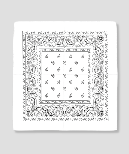 Bandana blanc