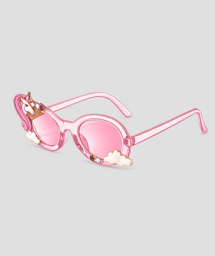 Unicorn feestbril, model Girly unicorn