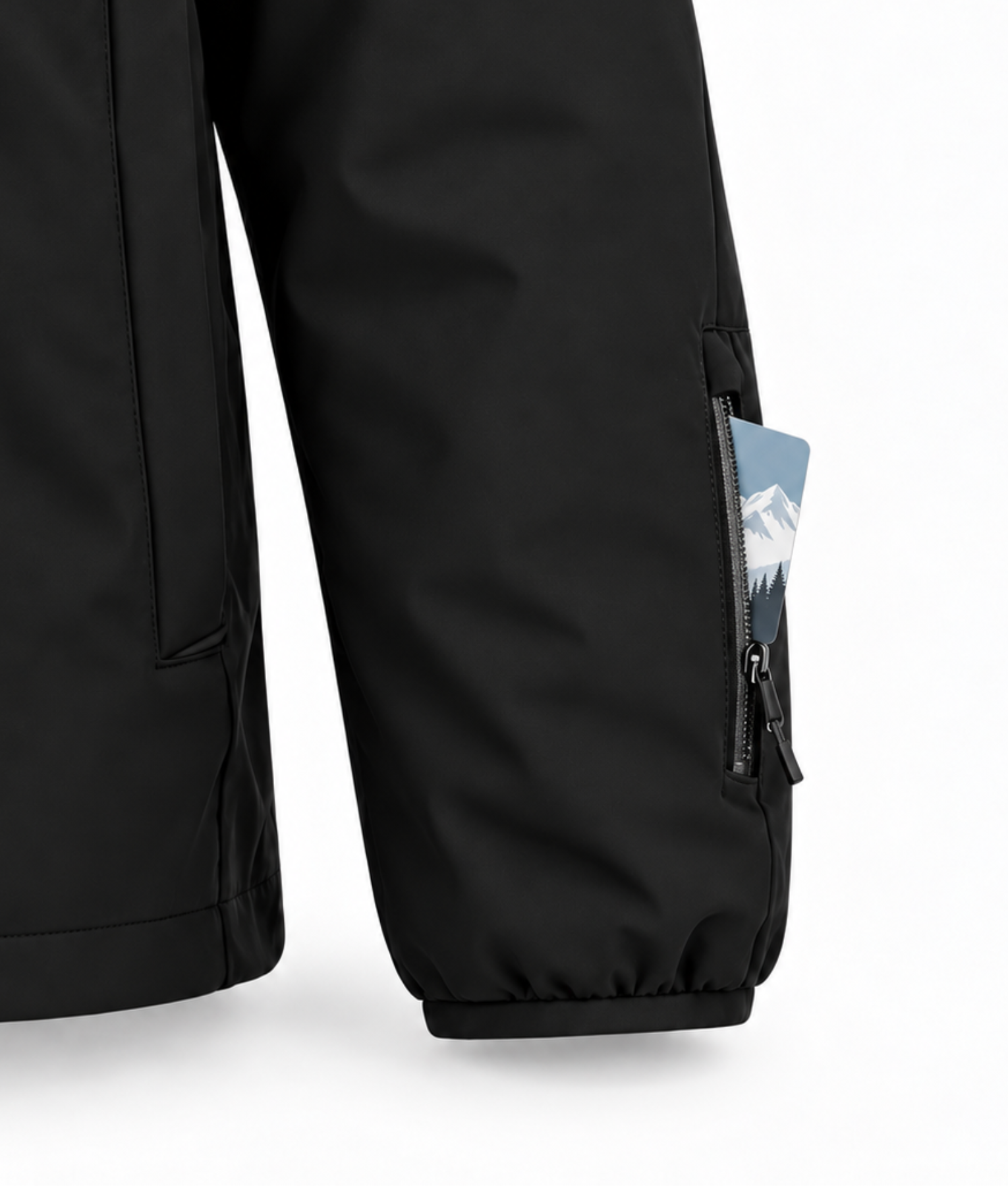 Veste d'hiver Après Ski Instructor, poche zippée sur la manche pour votre forfait de ski