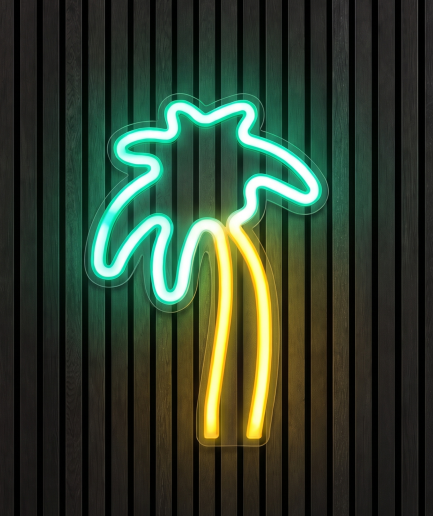 Éclairage néon Palm néon